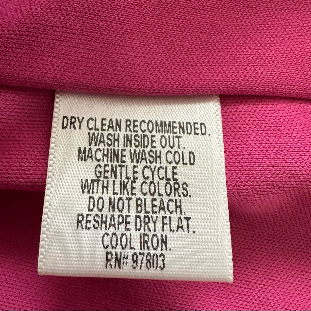 Bar III Sleeveless Dress Hot Pink Size L NWT - Picture 7 of 9